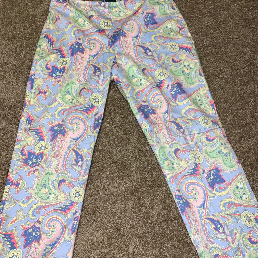 VTG Ralph Lauren Women’s Muticolor Pants Sz 12
